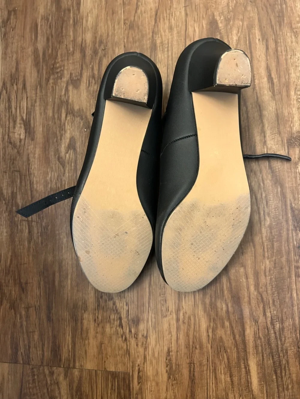 Classic Black Mary Jane Dance Shoes - Picture 4 of 5